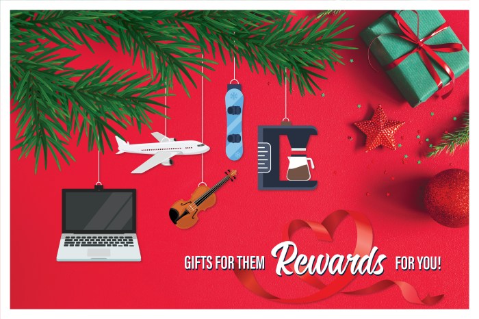 Online holiday credit card rewards